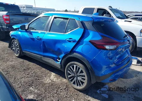2022 Nissan Kicks Sv Xtronic Cvt из США, поврежденный, VIN 3N1CP5CV7NL521615
